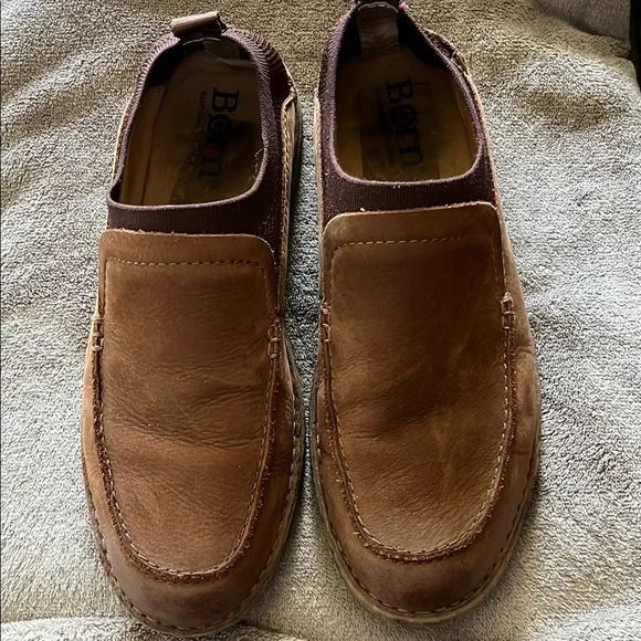 Born | Shoes | Born Mens Brown Leather Loafers | Poshmark